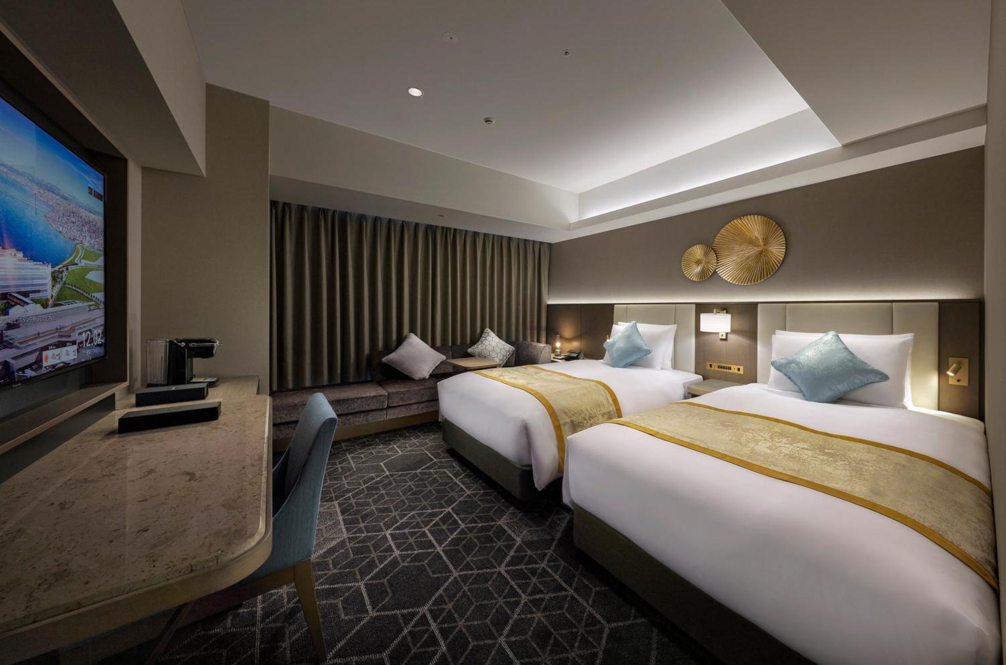 【Villa Fontaine Premier Haneda Airport】Deluxe Twin Room Non Smoking Onsen Ticket
