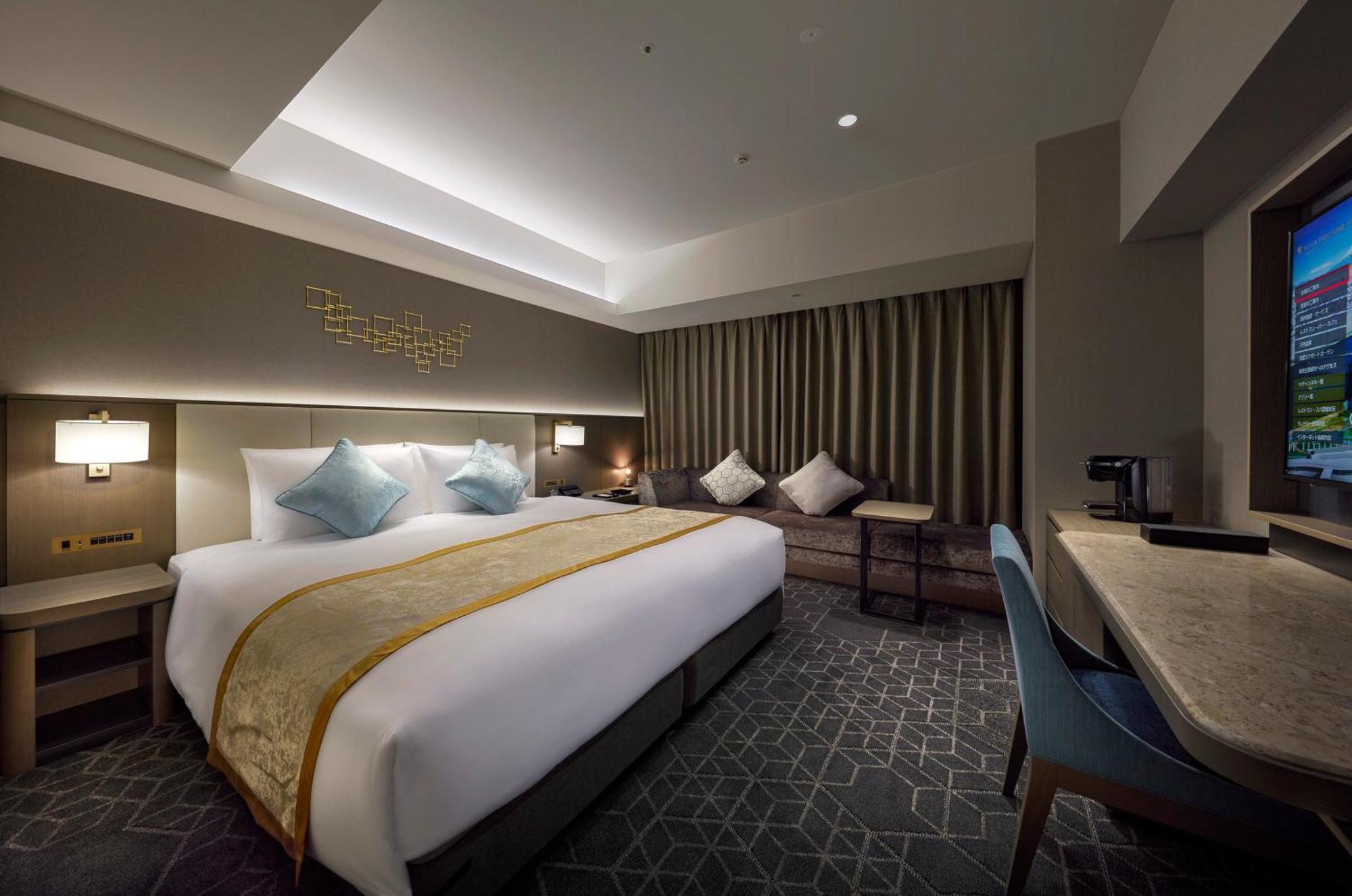 【Villa Fontaine Premier Haneda Airport】Deluxe King Room Non Smoking Onsen Ticket